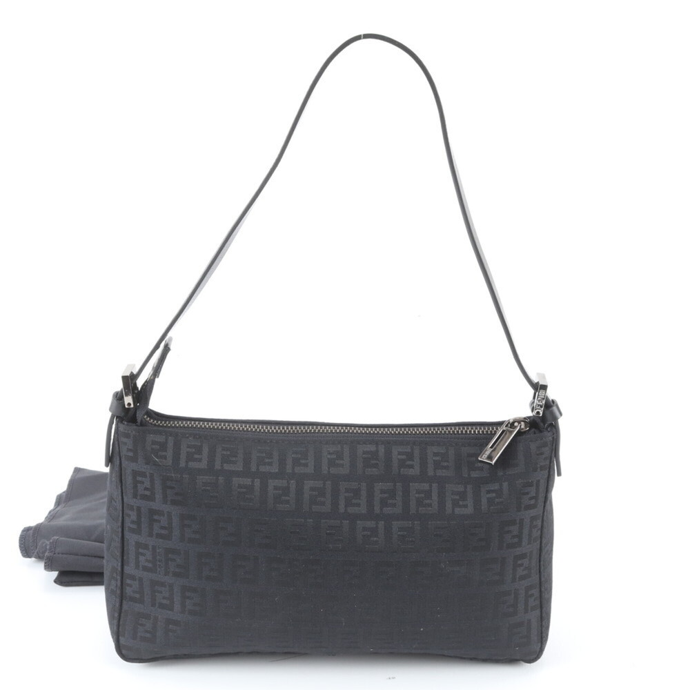 Fendi Zucchino 8BR156 Leather Shoulder Bag Accessory Pouch for Women